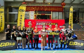 文锦机车携手速搏GP头盔车队征战赛场